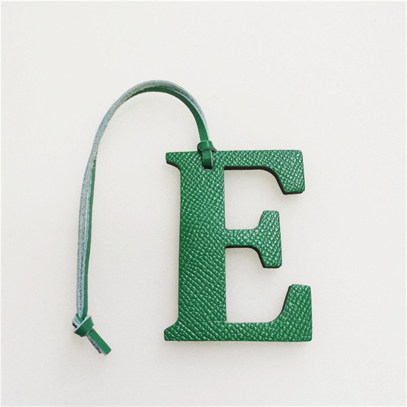 Toptan lüks hakiki deri D E F  - Monogram Keychain Leather incelemesi ve fiyatı