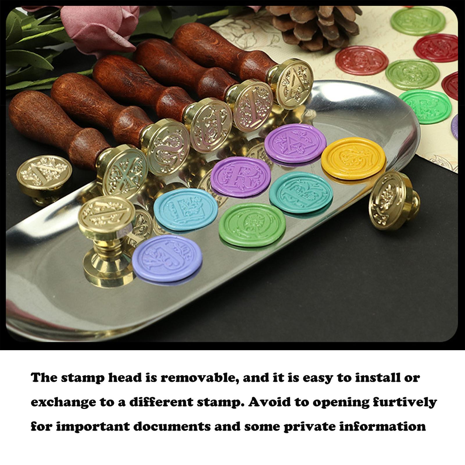 Ahşap Saplı Mühür Balmumu Damg - Wax Seal Letter Kit incelemesi ve fiyatı