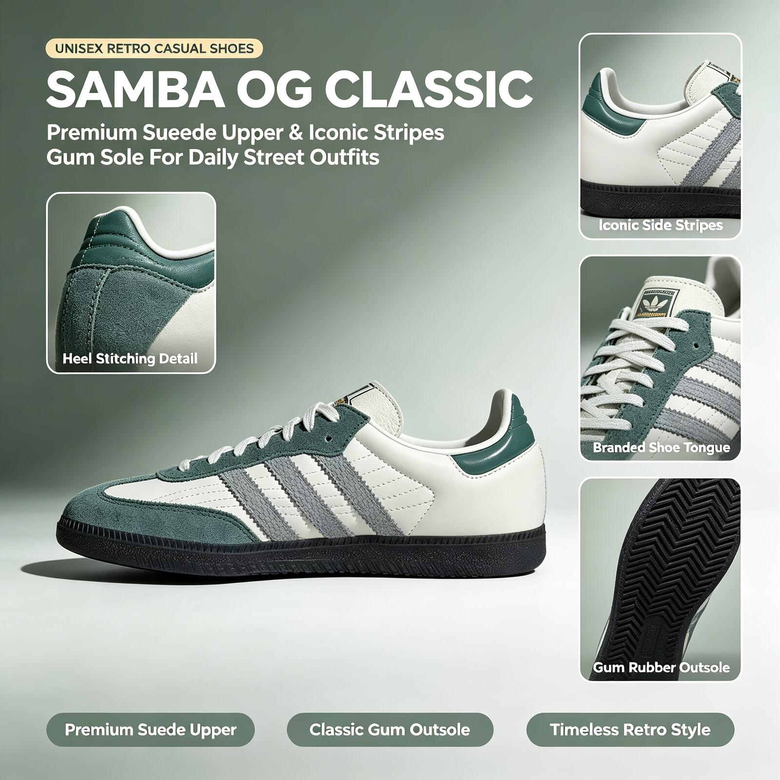 Resmi Adidas Orijinal Samba JP - Adidas Shoes Samba incelemesi ve fiyatı