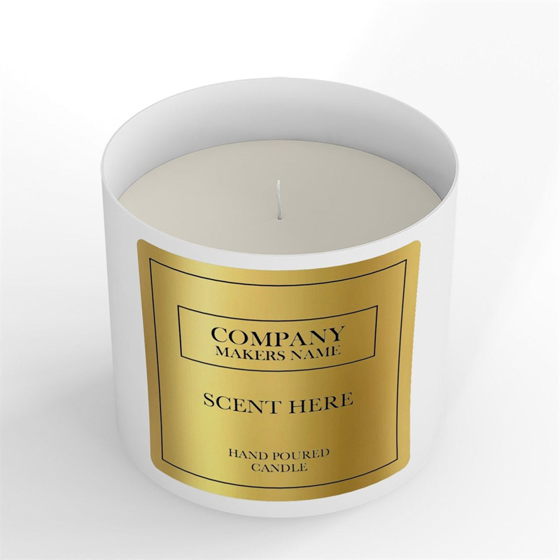 Özel 3D Kabartmalı Altın Varak - Personalised Candle Label incelemesi ve fiyatı